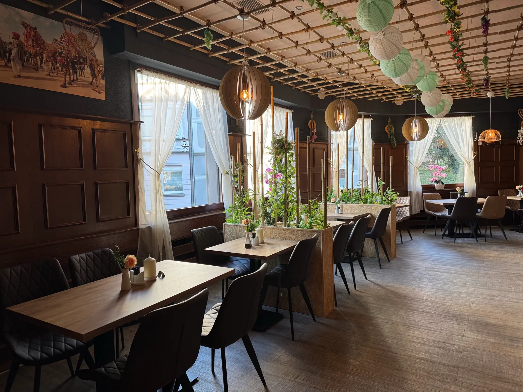Gastraum des Restaurants Namasthe SpiceCoast